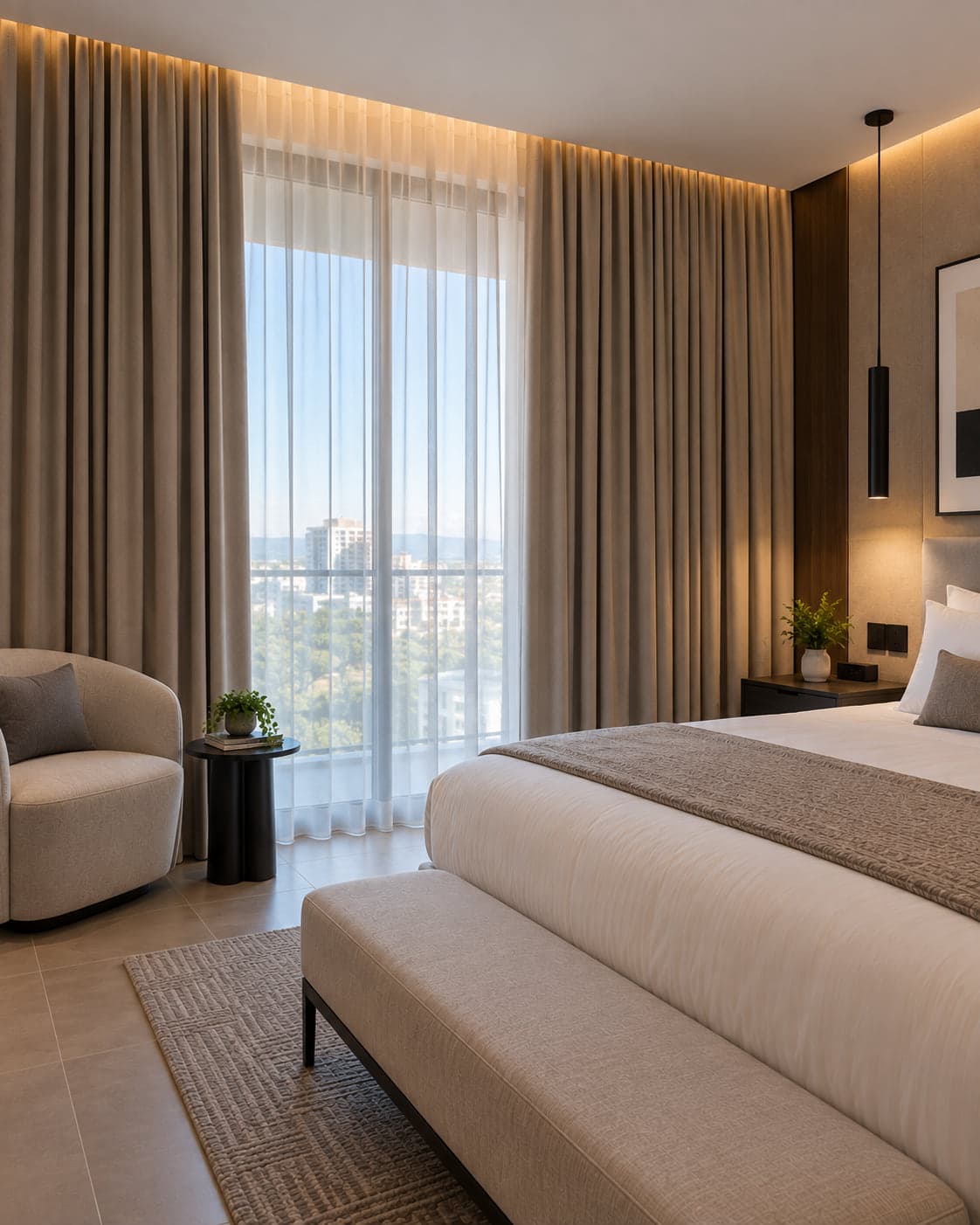 Cortinas hoteleras — Soluciones para hoteles, apartamentos y proyectos comerciales.